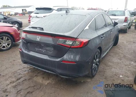 2024 Honda Civic Ex-L from USA, damaged, VIN 19XFL1H70RE027602